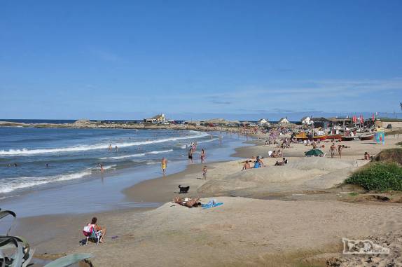 A praia de Punta del Diablo, no litoral do Uruguai